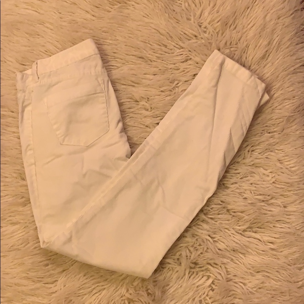 Straight leg corduroy
